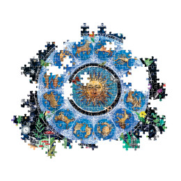 Clementoni Παζλ High Quality Collection Αστρολογικός Χάρτης 1000 τμχ - Compact Box