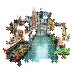 Clementoni Παζλ High Quality Collection Το Κανάλι Της Βενετίας 1000 τμχ - Compact Box