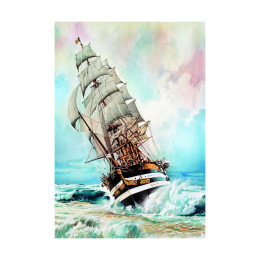 Clementoni Παζλ High Quality Collection Amerigo Vespucci 1000 τμχ - Compact Box