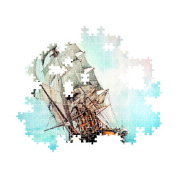 Clementoni Παζλ High Quality Collection Amerigo Vespucci 1000 τμχ - Compact Box