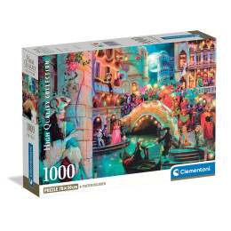 Clementoni Παζλ High Quality Collection Βενετσιάνικο Καρναβάλι 1000 τμχ - Compact Box