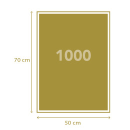 Clementoni Παζλ High Quality Collection Καταιγίδα Στο Φάρο 1000 τμχ - Compact Box