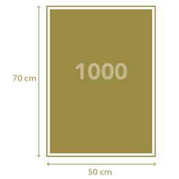 Clementoni Παζλ Museum Collection Vincent Van Gogh: Βάζο με 15 Ηλιοτρόπια 1000 τμχ - Compact Box