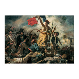 Clementoni Παζλ Museum Collection Eugene Delacroix: Η Ελευθερία Οδηγεί το Λαό 1000 τμχ - Compact Box