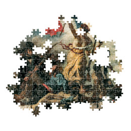 Clementoni Παζλ Museum Collection Eugene Delacroix: Η Ελευθερία Οδηγεί το Λαό 1000 τμχ - Compact Box