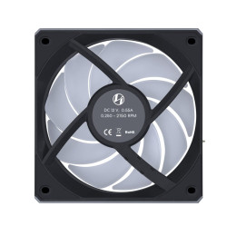 Lian li uni rgb fan cl Wireless 120mm Black - (3pcs) - w/ Controller - Static Pressure