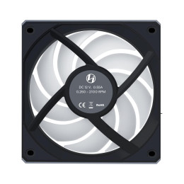 Lian li uni rgb fan cl Wireless 120mm Reverse Blade Black - (3pcs) - w/ Controller - Static Pressure