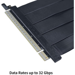 Lian li Pcie 5.0 Riser Cable 200mm - Black