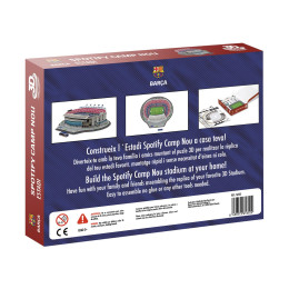 Banbo Toys: fc Barcelona - Spotify Camp nou 3d Stadium Puzzle (16522)(fcb) (16522)