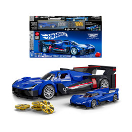 Mattel hot Wheels: Speed Series Brick Shop - Cadillac Project gtp Hypercar Vehicle (Jfr89)