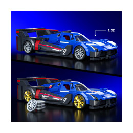 Mattel hot Wheels: Speed Series Brick Shop - Cadillac Project gtp Hypercar Vehicle (Jfr89)