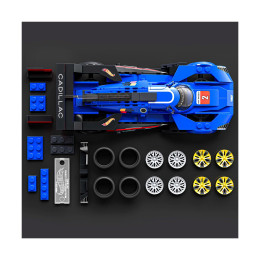 Mattel hot Wheels: Speed Series Brick Shop - Cadillac Project gtp Hypercar Vehicle (Jfr89)