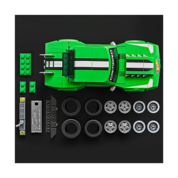 Mattel hot Wheels: Speed Series Brick Shop - Camaro by Chevrolet Custom '68 Camaro Vehicle (Jft16)