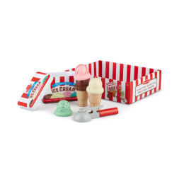 Melissa & Doug Pretend Play: Wood - Scoopstick Icecream Cone (6074871)