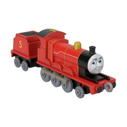 Fisher-Price Thomas and Friends: Push Along Trains - James Train With box car (Jgf90)