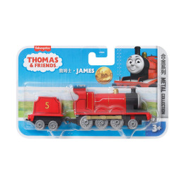 Fisher-Price Thomas and Friends: Push Along Trains - James Train With box car (Jgf90)