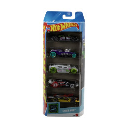 Mattel hot Wheels - Cyber Noir (Set of 5) (Jkg06)