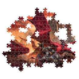 Clementoni Παζλ High Quality Collection Dungeons & Dragons 1000 τμχ - Compact Box