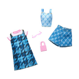 Μattel Barbie Fashions 2-Pack Clothing set - Dresses & Accessories (Hrh45)