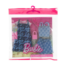 Μattel Barbie Fashions 2-Pack Clothing set - Dresses & Accessories (Hrh45)