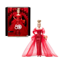 Mattel Barbie: Mattel 80th Anniversary Barbie Doll (Jbj17)