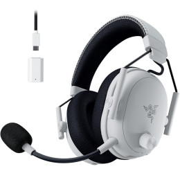 Razer Blackshark v3 pro White - anc Wireless Gaming Headset - 70h Battery - 2.4ghz/bt/usb - Pc/ps5 Razer Blackshark v3 pro White - anc Wireless Gaming Headset - 70h Battery - 2.4ghz/bt/usb - Pc/ps5