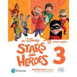 My Disney Stars and Heroes 3 Activity Book (+ e-Book) Brit. ed