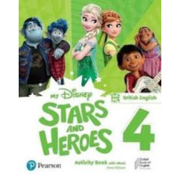 My Disney Stars and Heroes 4 Activity Book (+ e-Book) Brit. ed
