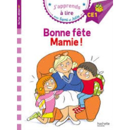 Japprends a Lire Avec Sami et Julie Bonne Fete Mamie! ce1