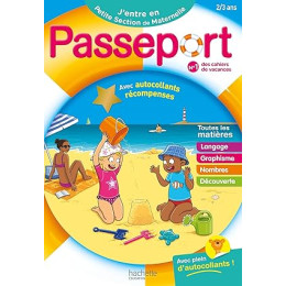 Passeport Maternelle - Jentre en Petite Section (2-3 Ans) Cahier de Vacances 2025