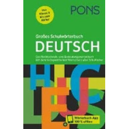 Pons Gro?es Schulworterbuch Deutsch