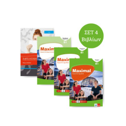 Maximal b1 Power Pack (Kursbuch+ Arbeitsbuch+ Begleitheft+ so Geh'ts zu Lesen b1) (+klett Book App)