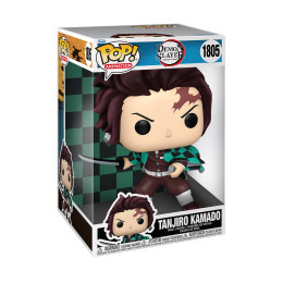 Funko Pop! Jumbo: Demon Slayer - Tanjiro Kamado #1805 Vinyl Figure (10")