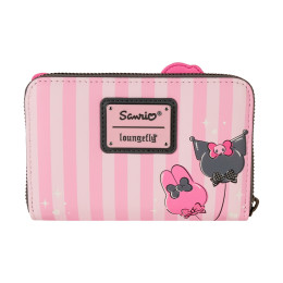 Loungefly Sanrio: my Melody and Kuromi zip Around Wallet (Sanwa1037)