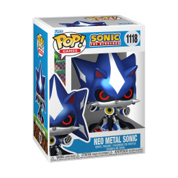 Funko Pop! Games: Sonic the Hedgehog - neo Metal Sonic #1118 Vinyl Figure