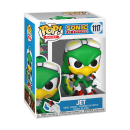 Funko Pop! Games: Sonic the Hedgehog - jet (With Board) #1117 Vinyl Figure