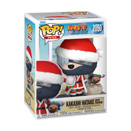 Funko Pop! Plus: Naruto Shippuden - Kakashi Hatake With Pakkun (Holiday) #2050 Vinyl Figure