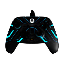 Pdp: Rematch - Wired Controller [For Xbox, pc] (Glow in the Dark) (Color: Titan Steel)