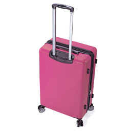 Βαλίτσα Καμπίνας Με Προέκταση BENZI Ροζ BZ5788