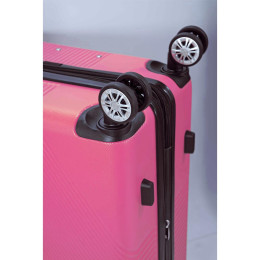 Βαλίτσα Καμπίνας Με Προέκταση BENZI Ροζ BZ5788