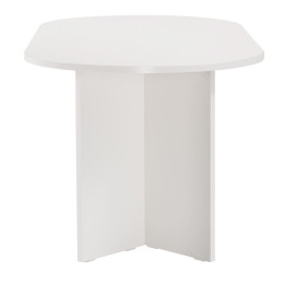 Τραπέζι Sablin Megapap Χρώμα Λευκό 180x89,5x75εκ.