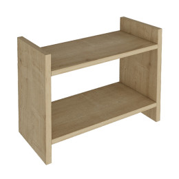 Ραφιέρα Κουζίνας Denver Megapap Χρώμα Sapphire oak 34x10x30εκ.