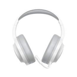 Qcy Heroad V200 Wireless Quad White - Bluetooth & Wifi & usb-a & usb-c rgb Gaming Headset Ps4/ps5/pc