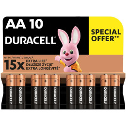 Duracell Duralock Basic c&b lr6 aa Alkaline Battery (Blister) (Dur20369)
