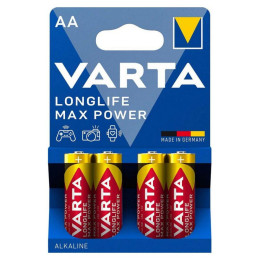 Varta max Power 4706 (Max Tech) Batteries - 4 Pieces aa / lr6  (Vart20632)