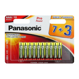 Panasonic pro Power (Blister)lr03 7+3 bl  (Pan21069)