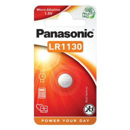 Panasonic G10, L1131, Lr1130, 189, Lr54 Mini Alkaline Battery Mini (Pan20100)