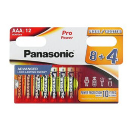 Panasonic pro Power (Blister)lr03 8+4 bl  (Pan21070)