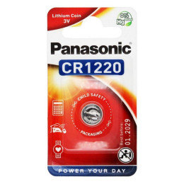Panasonic Cr1220 Lithium Battery (Blister) (Pan18172)