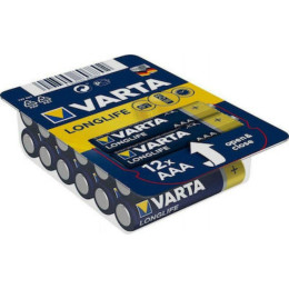 Varta Longlife Lr03/aaa Mini box - 12 Pieces (Vart21355)